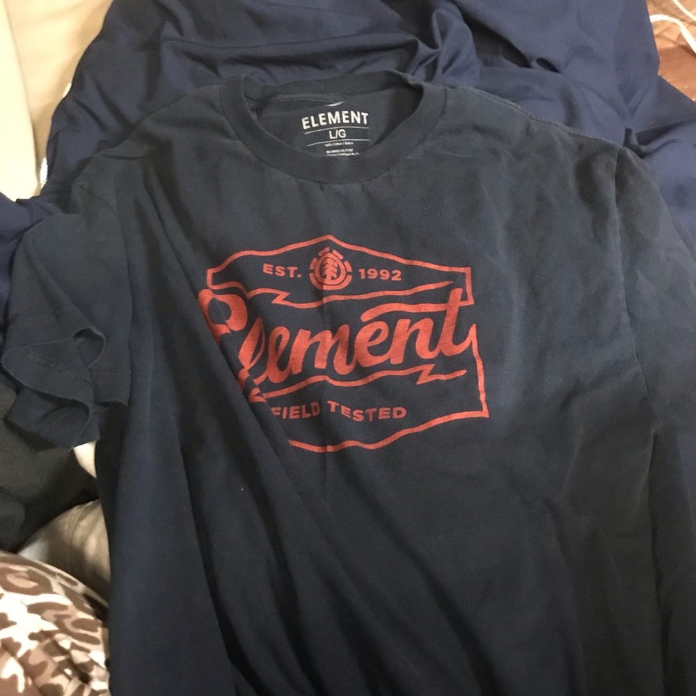 Brand: element size: large color: navy blue